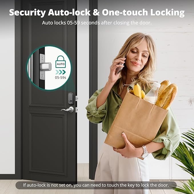 AkaGear DS10 Keyless Entry Door Lock - Image 5