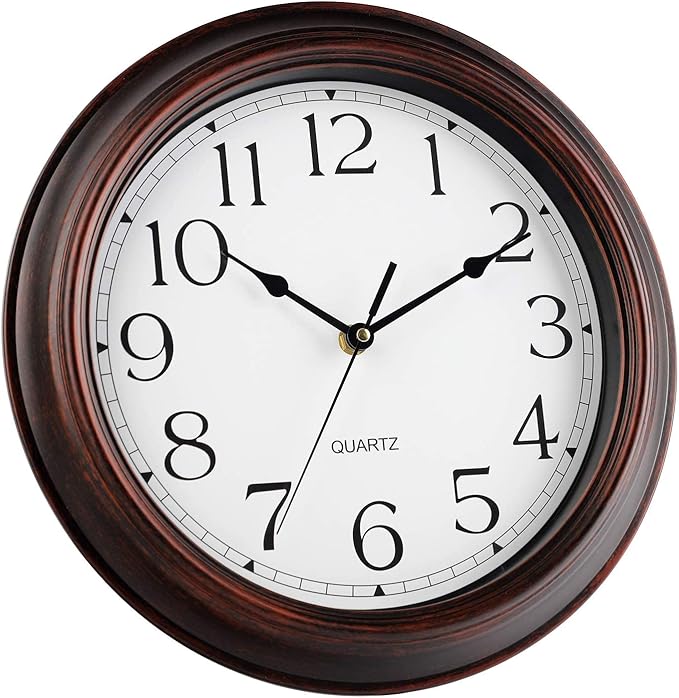 KECYET 12 Inch Wall Clocks Battery Operated Silent Non-Ticking Wall Clock - Image 2