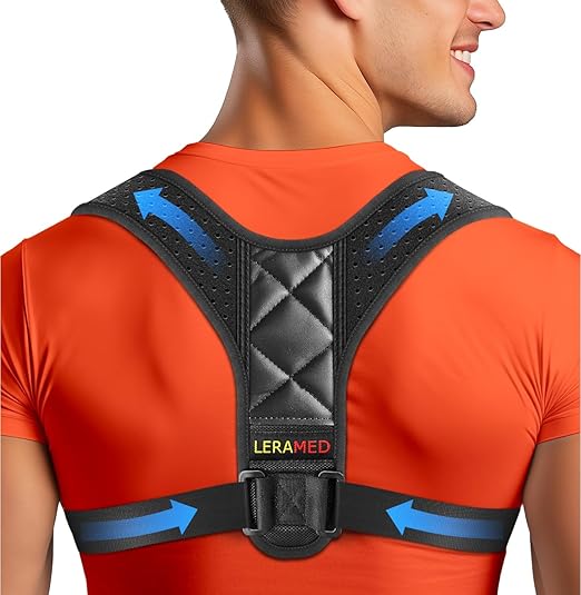 NEW 2026 Posture Corrector for Men & Women – Adjustable Figure-8 Back Brace for by Unknown