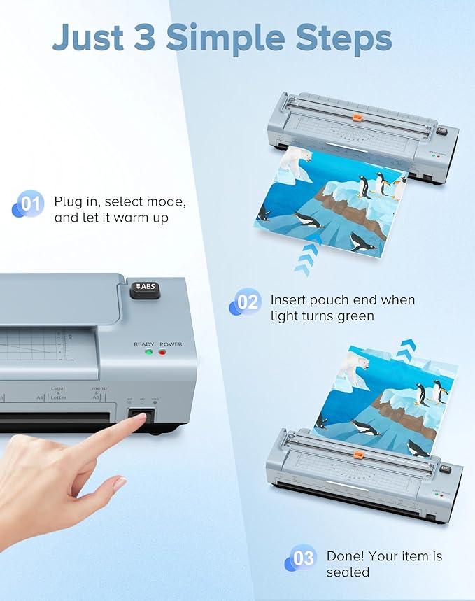 OidoZac 13 Inch Laminator Machine - Image 2