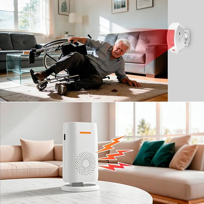 Wireless Motion Sensor Door Chime: Doorbell - Image 5