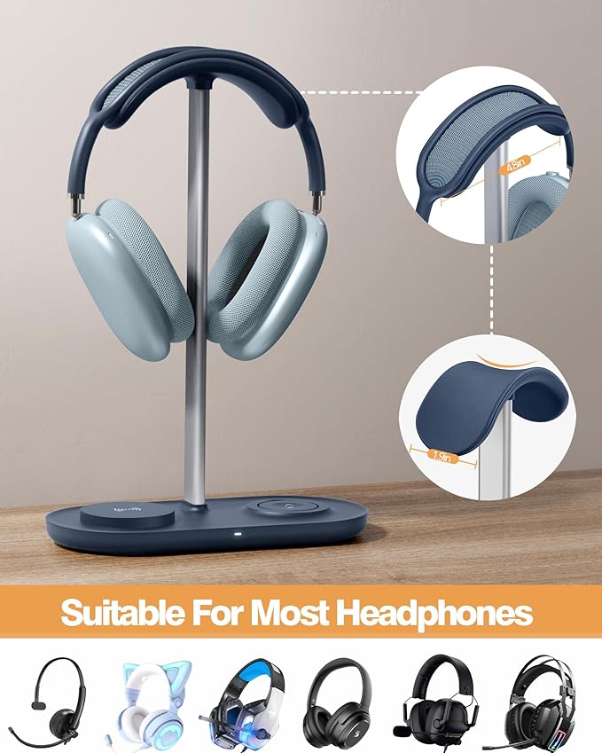 HiWe 3-in-1 Headphone Stand - Image 2