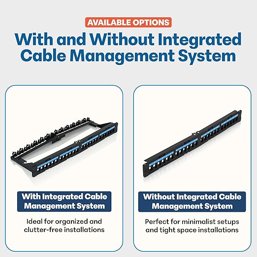 Everest 24 Port Keystone Patch Panel - Image 8