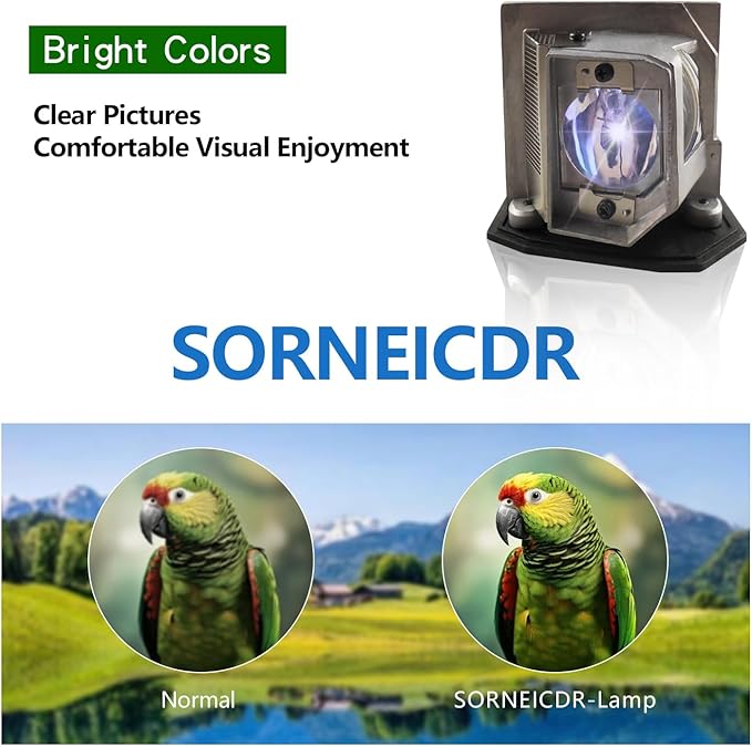 SORNEICDR BL-FP230D/BL-FP230J/BL-FP230H/SP.8EG01G.C01 Replacement Projector - Image 3
