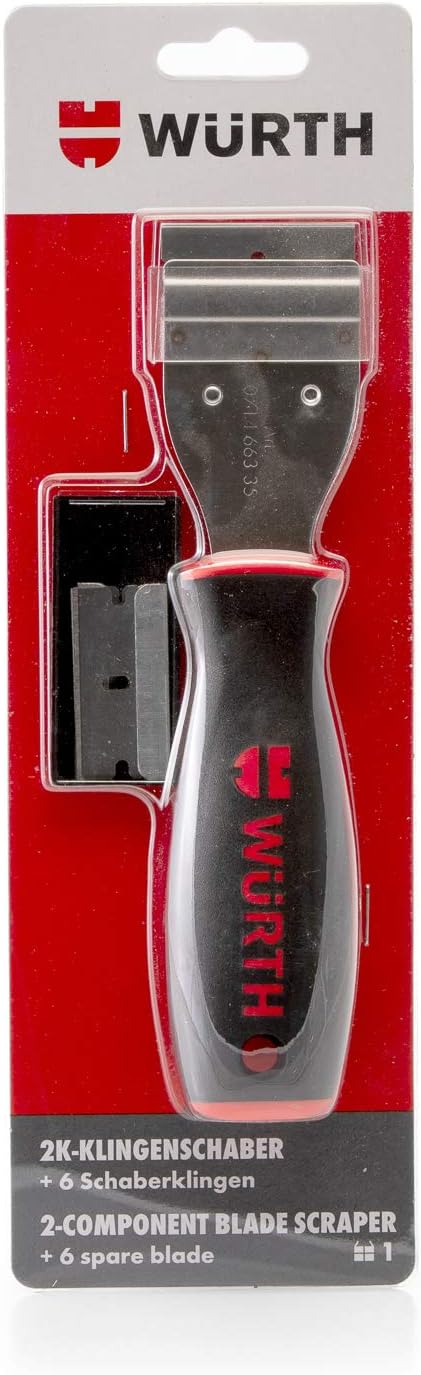 Würth 071466335 Window Scraper with Handle