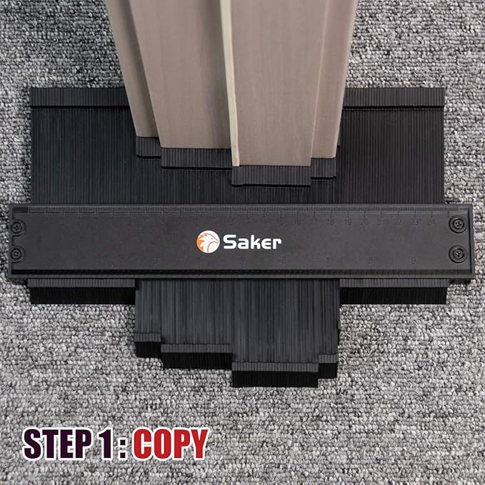 Saker Contour Gauge Profile Tool- Adjustable Lock-Precisely Copy Irregular - Image 6