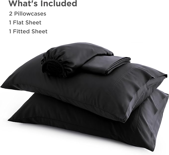 Bedsure Queen Sheets, Rayon Derived from Bamboo, Queen Cooling Sheet Set - Image 7