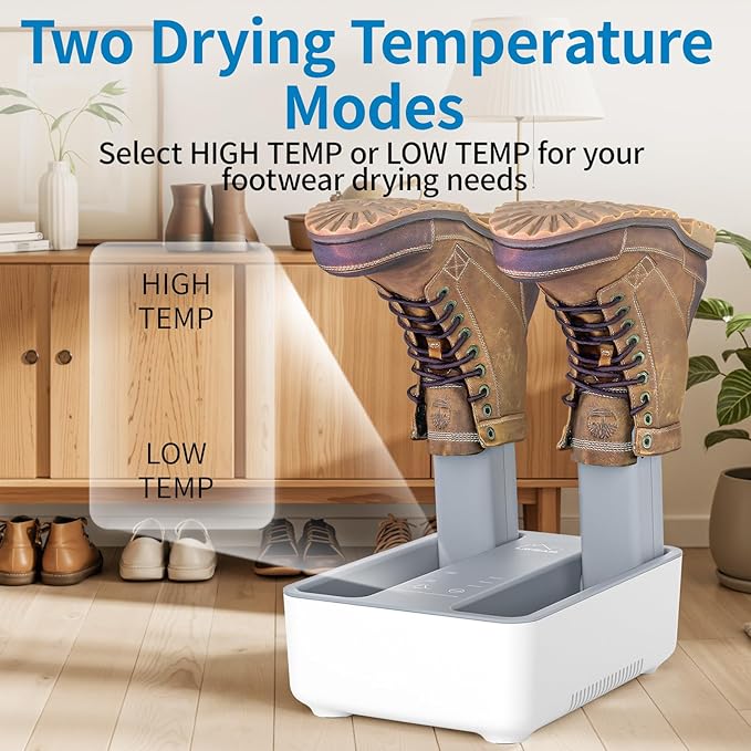 LAVIEAIR Boot Dryer Shoe Dryer for Work Boots Sneakers and Gloves, - Image 6