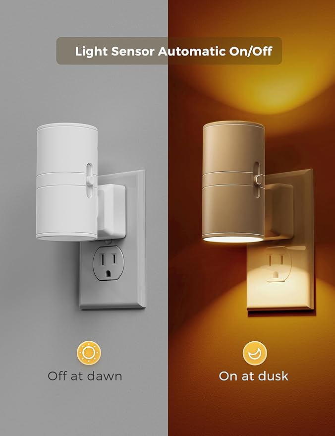 L LOHAS LED Night Light, Amber Nightlight, Dimmable Night Light 100LM, Light - Image 2