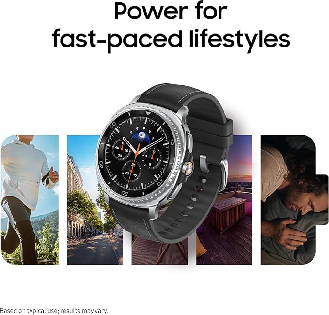 Samsung Galaxy Watch 8 Classic 46mm LTE Smartwatch, Cushion Design, Rotating - Image 7