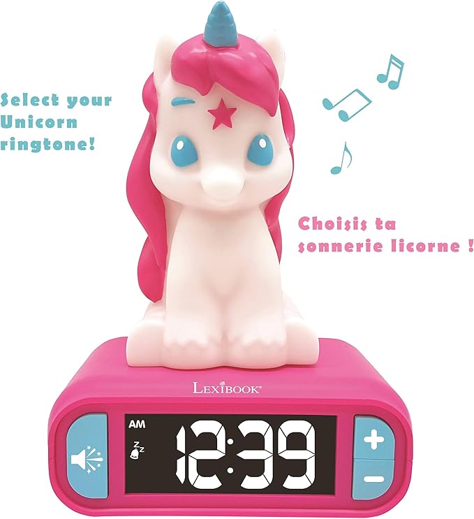 LEXiBOOK - Unicorn Digital Alarm Clock - Image 5