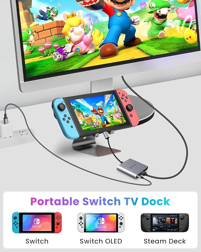USB C HUB usbc to hdmi Adapter USB c multiport Adapter Equipped - Image 6