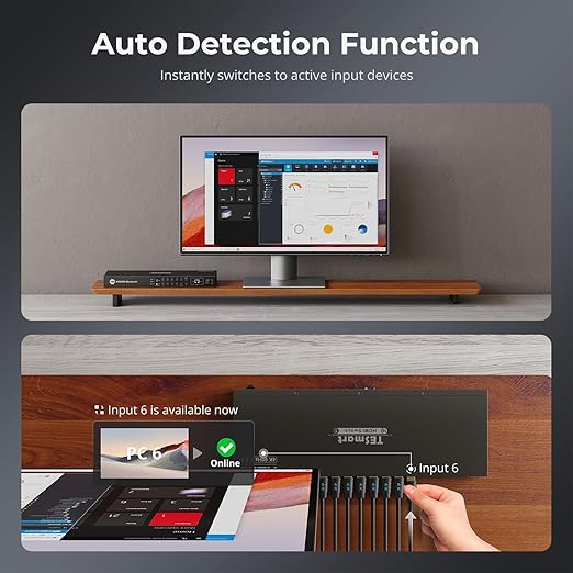 TESmart 16×1 HDMI Switch 16 in 1 Out 4K HDMI Switcher - Image 9