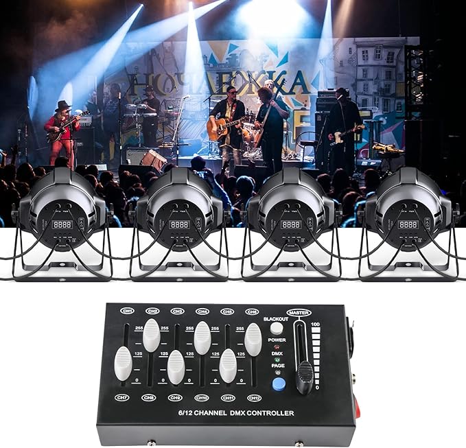 MAD OWL 12 Channel DMX dimming Controller, mini dj Lighting Controller - Image 2