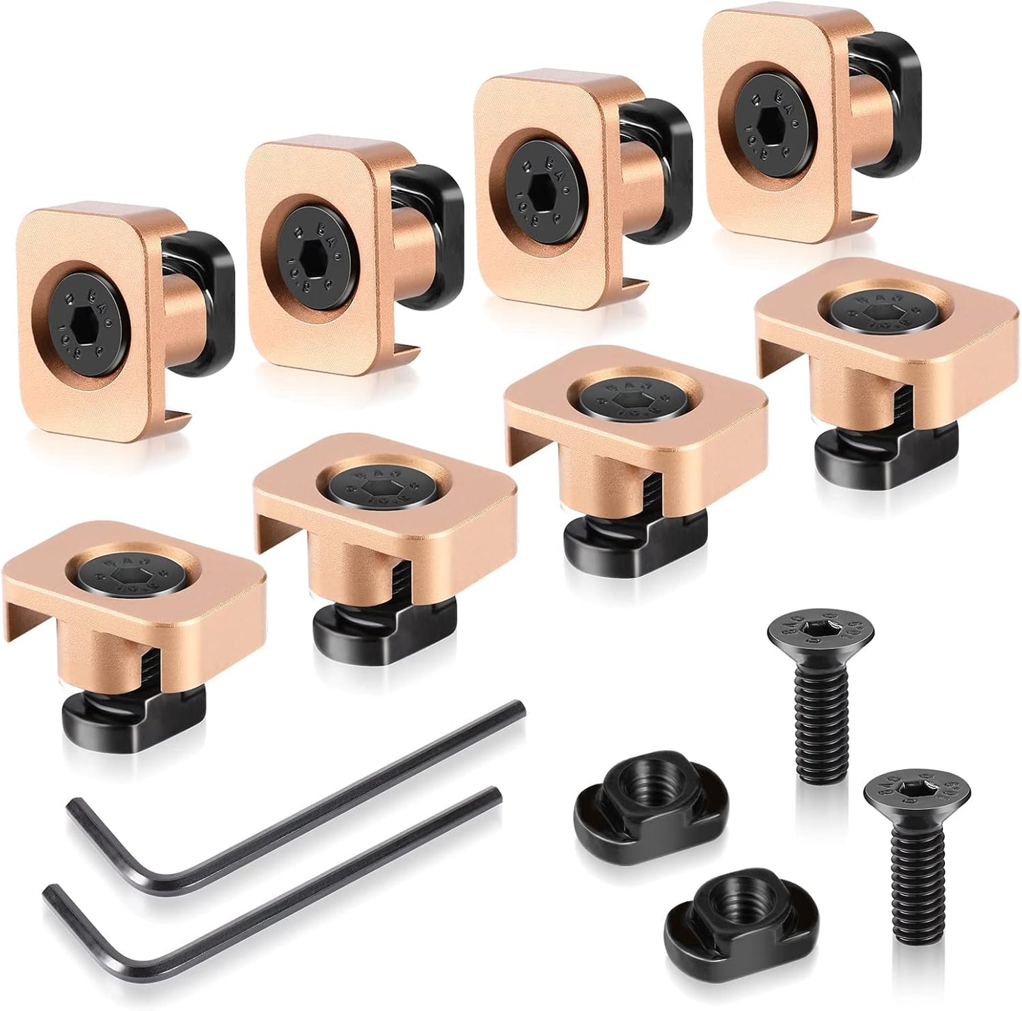 Bontok Pressure Switch Cable Guides, Light Pressure Switch Cable Clips -8 Pack(Tan)