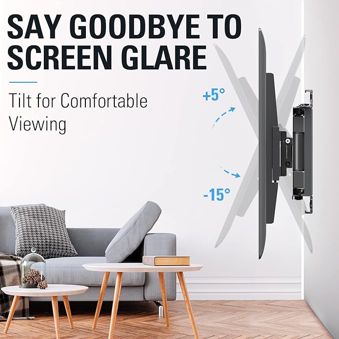 Mounting Dream TV Wall Mount for Most 32-65 Inch TV, Full Motion TV Mount - Image 4