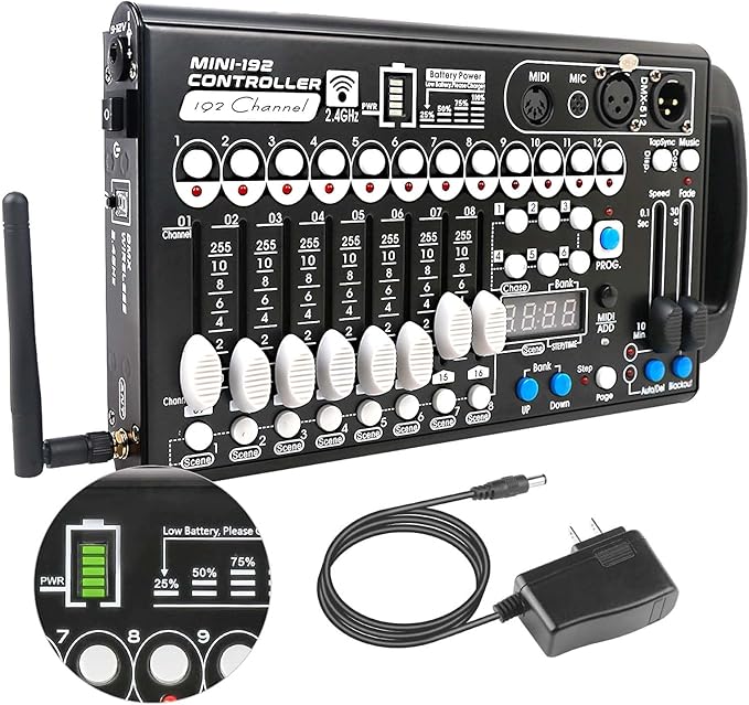 Battery DMX Controller Wireless by MADOWL