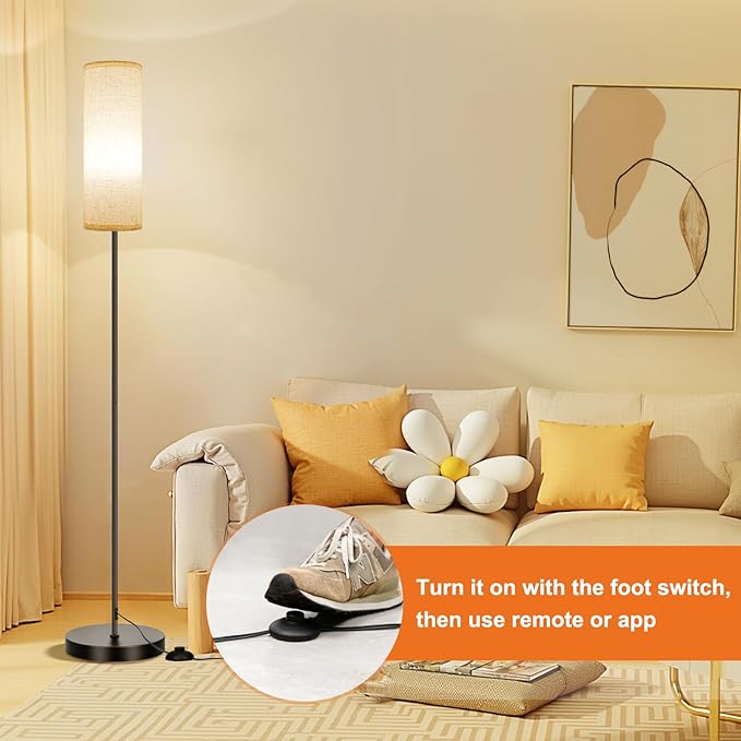 FRIDEKO HOME Floor Lamp, Color Changing Ambient Lighting - Image 7