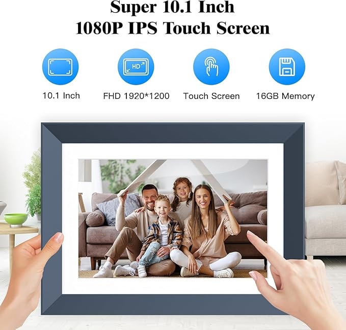 10.1" Digital Picture Frame Smart-Digital-Photo-Frame - Image 2