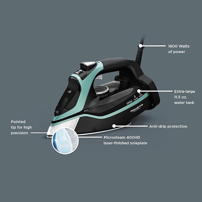 Rowenta Steam Force Stainless Steel Soleplate Steam Iron - Image 3