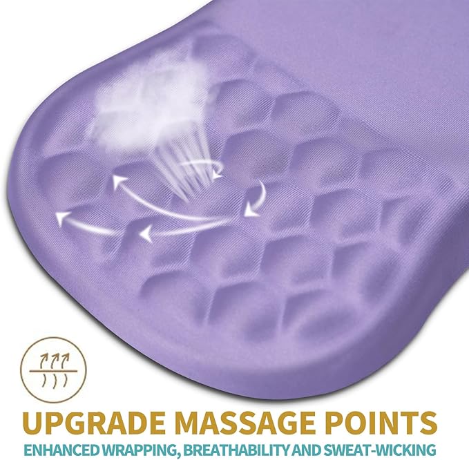 Hokafenle Ergonomic Mouse Pad Wrist Support - Image 2