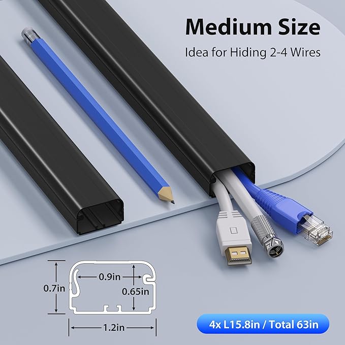 ZhiYo Large Capacity Wire Hiders - Image 2