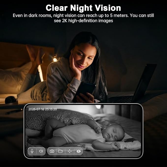 Jqimn 2K Security Camera Indoor - 5G&2.4G WiFi Cameras - Image 7
