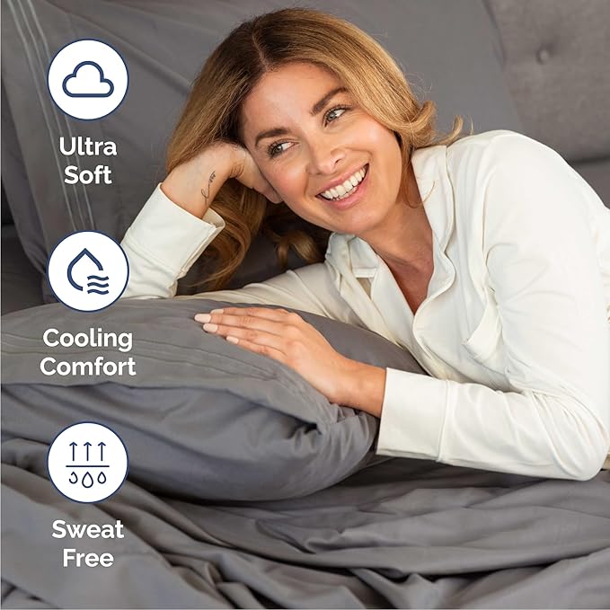 Cal King Size 4 Piece Sheet Set - Image 4