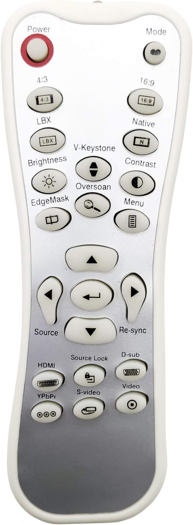 INTECHING BR-3028B/ BR-3039B Projector Remote Control by INTECHING