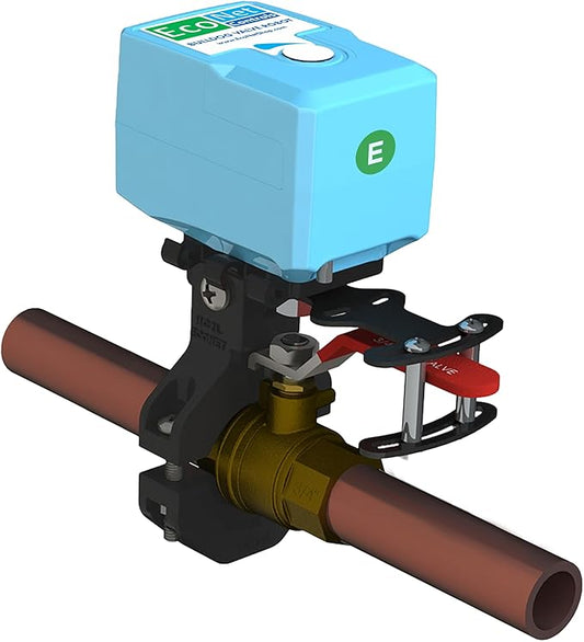 EcoNet Controls EVC200-HCSML The Bulldog Valve Robot, Z-Wave Water Valve by EcoNetControls