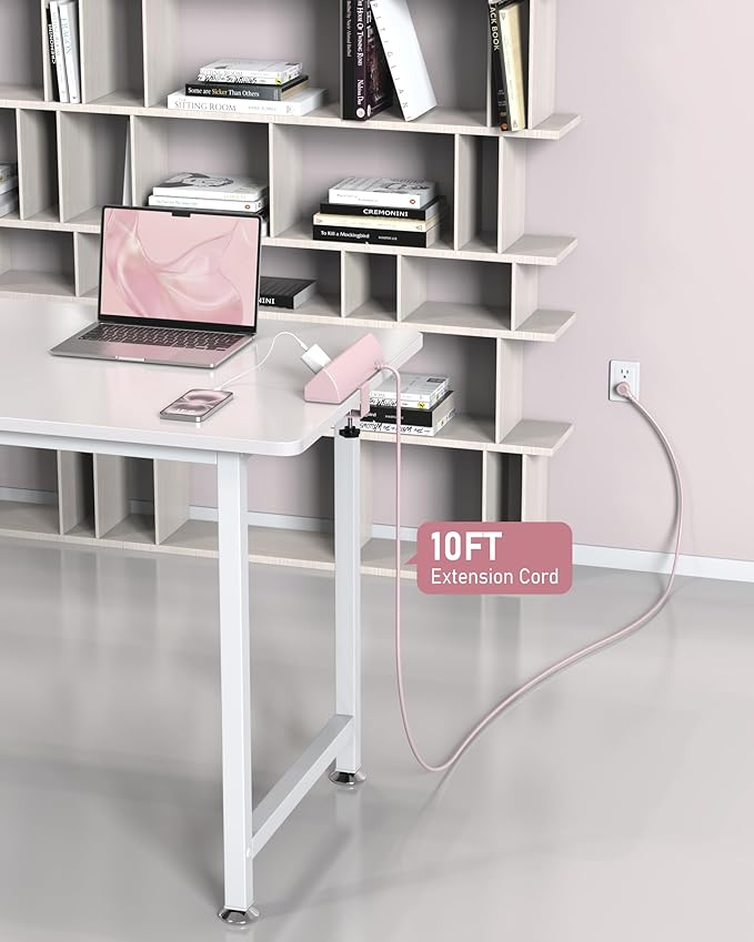 Jgstkcity Desk Clamp Power Strip, 45W Fast Charging Station, 4 USB-C, 4 USB-A - Image 7