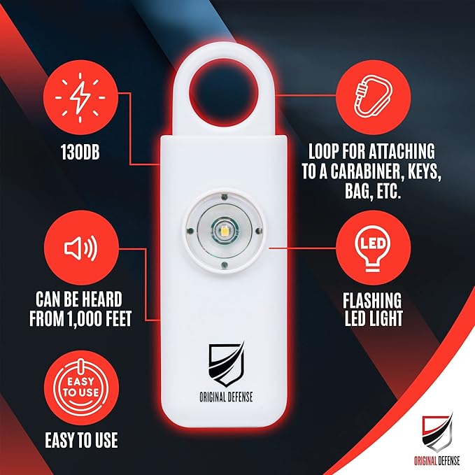 Original Defense® Siren Self-Defense Alarm - Image 2