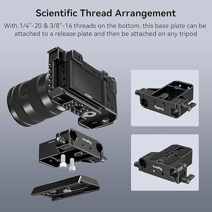 SMALLRIG Camera Base Plate Kit - Image 4