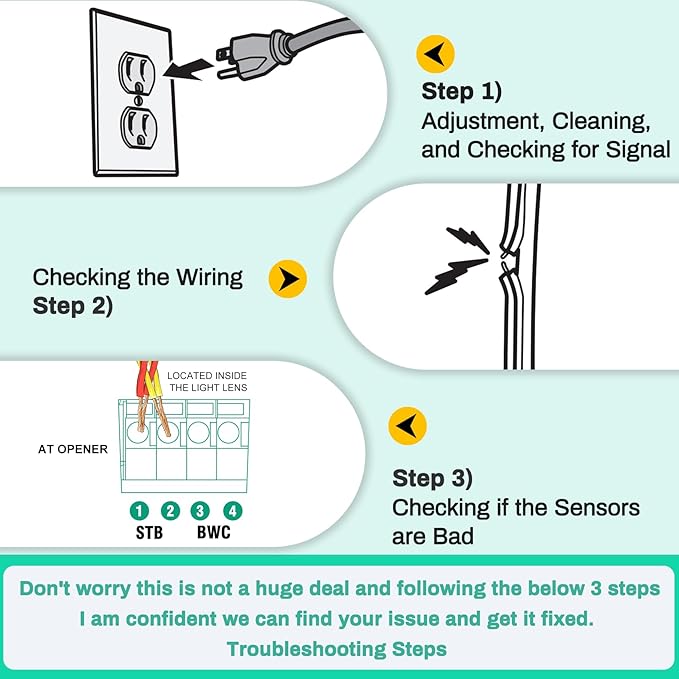 for Genie Garage Door Sensor, Replacement - Image 3