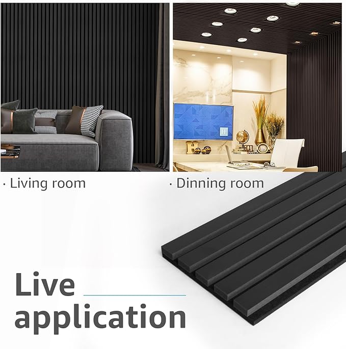 Art3d 4pcs-107 x 8in Slat Acoustic Panel - Image 4