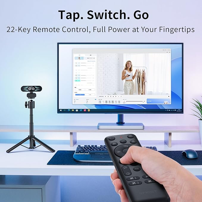 EMEET C60E Dual-Camera 4K Webcam - Image 5