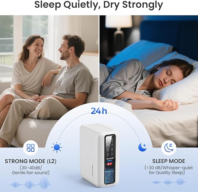 Dehumidifier for Home, Dehumidifiers for Bathroom, Living room, Closet - Image 4