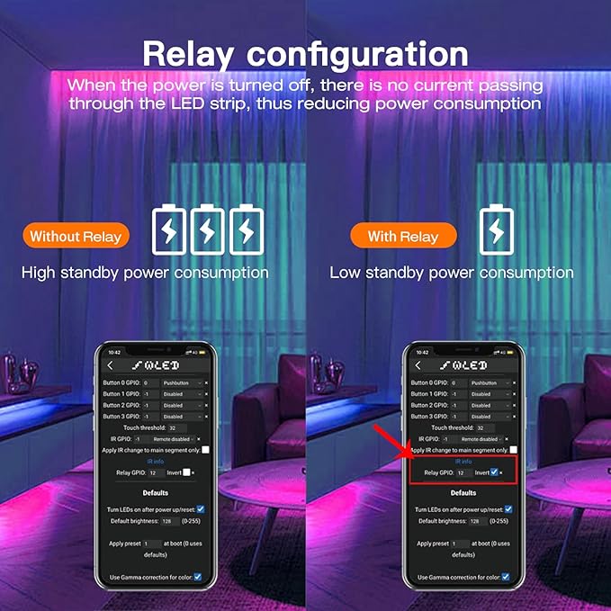 ESP32 WLED LED Strip Light Controller 15A Fuse Music Mic DIY Dynamic Lighting - Image 6