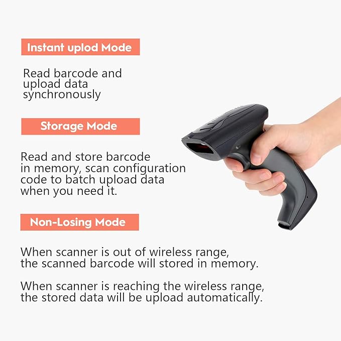 NADAMOO Wireless Barcode Scanner - Image 5