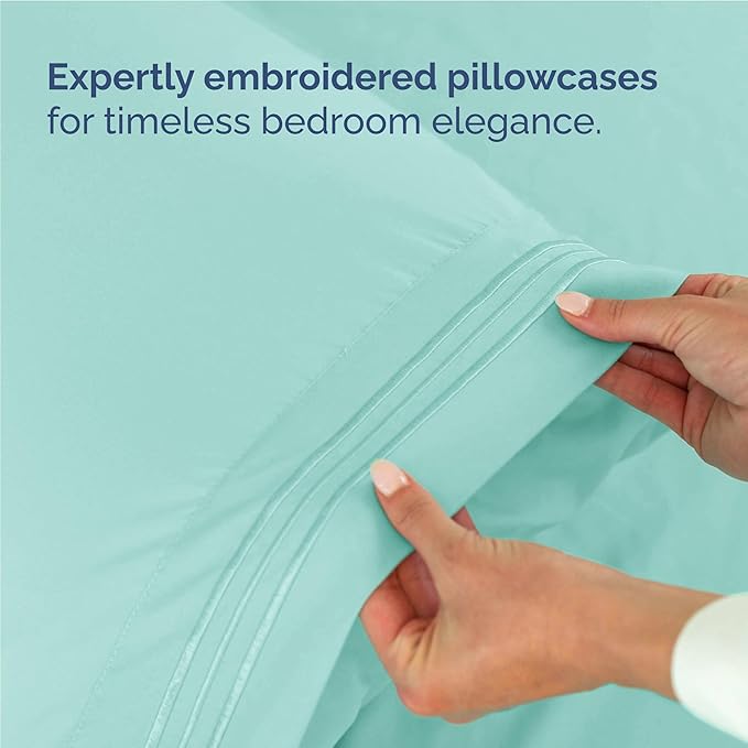 Twin XL Size 3 Piece Sheet Set - Image 6