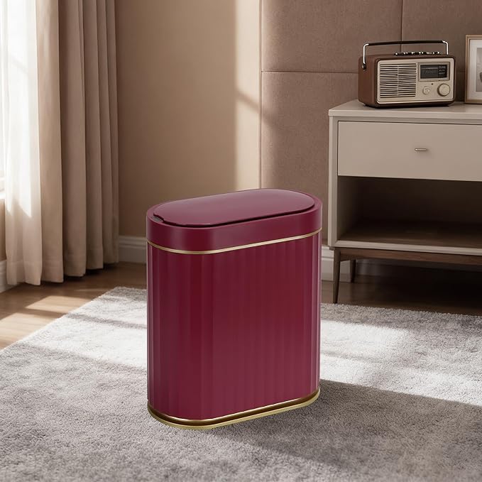 ELPHECO Bathroom Motion Sensor Trash can 2 Gallon Automatic Garbage Can - Image 7