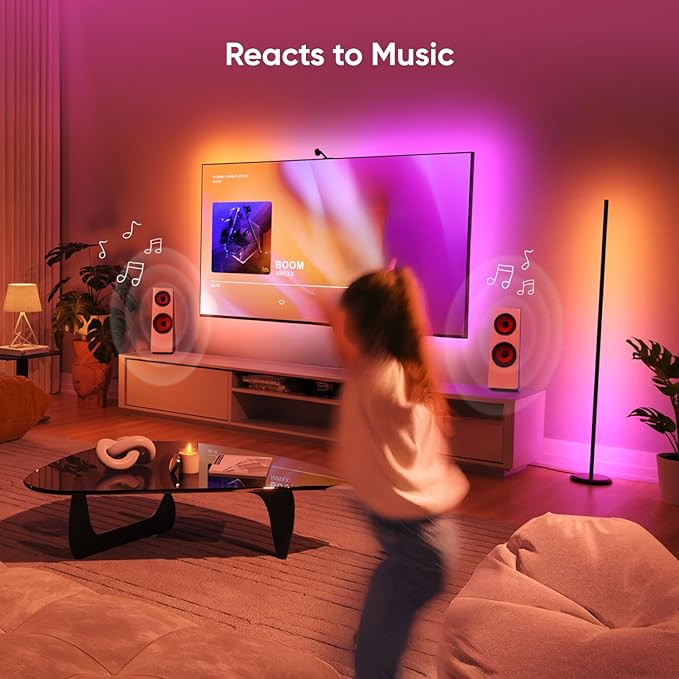 Nanoleaf Matter Smart Floor Lamp, LED Standing Lamps Work - Image 7