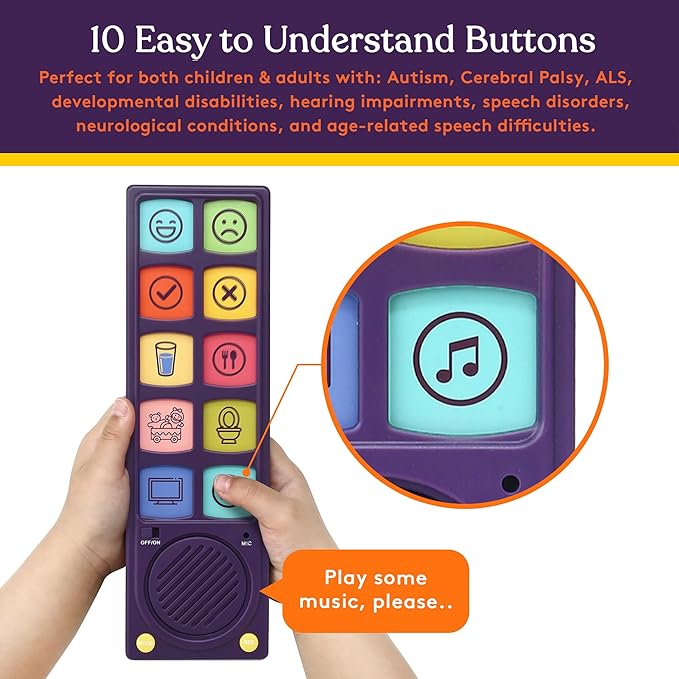 Special Supplies AAC Communication Device Speech Therapy, Talker Buddy - Image 3