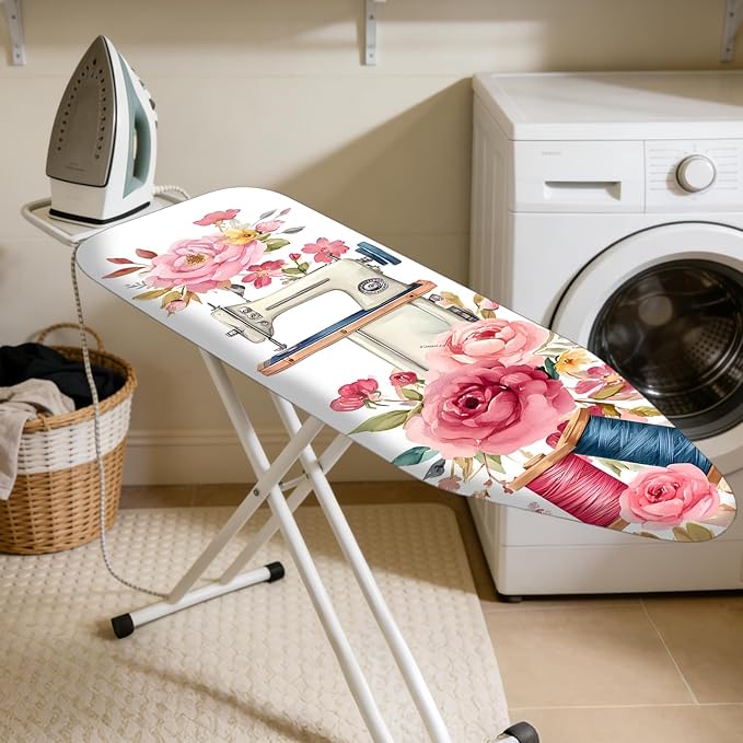 Nuxovilar Ironing Board Cover Needle Cotton 15x54 Inches | Ironing Board Cover - Image 7