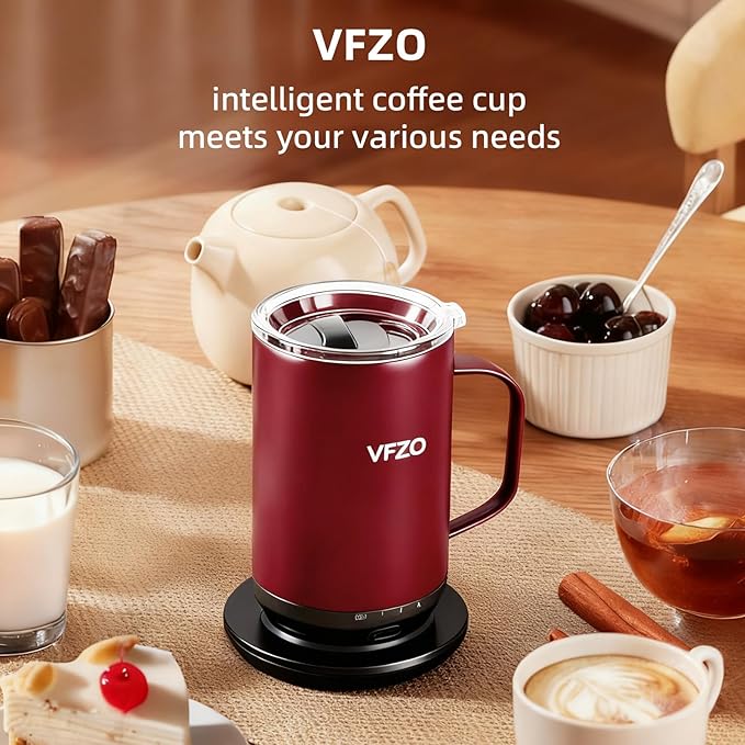 Self Heating Coffee Mug, High-Capacity- 18 oz, 180 Min Battery Life, Smart - Image 6