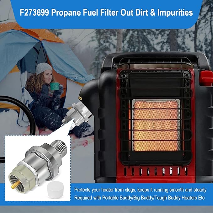 F273699 Propane Fuel Filter for Buddy, Big Buddy, Tough Buddy Etc Portable - Image 5