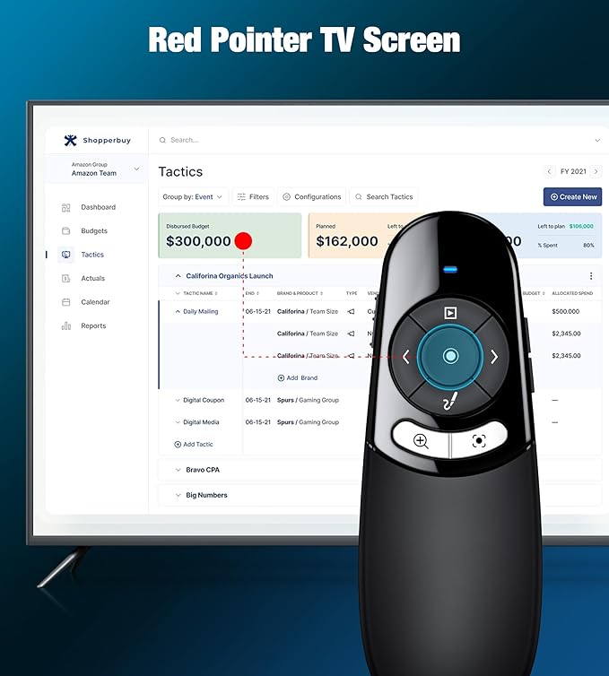 Presentation Clicker for TV LED LCD Screen Digital Presentation Clicker w - Image 6