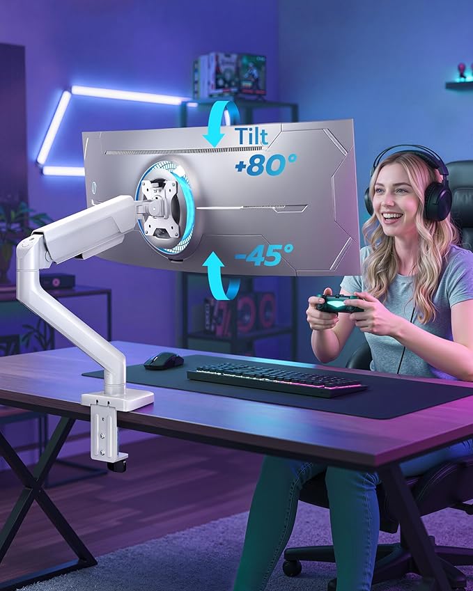 ARES WING Heavy Duty Single Monitor Arm - Image 8