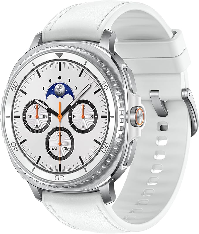 Samsung Galaxy Watch 8 Classic 46mm LTE Smartwatch, Cushion Design, Rotating by Samsung