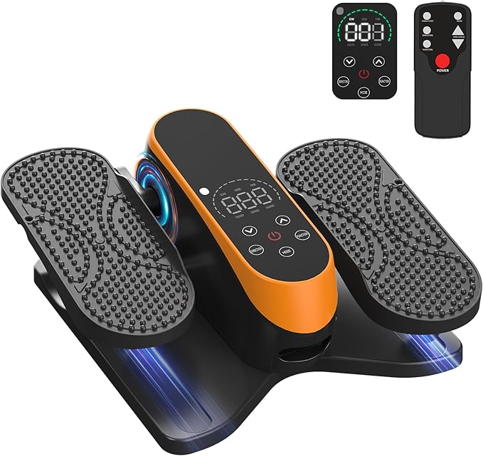Under Desk Elliptical Machine for Senior Mini Elliptical Leg Exerciser by FRYLIMITSEXPLORELINE